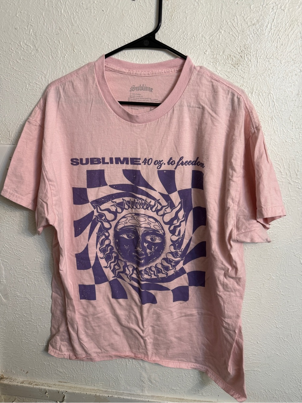 Sublime Pink Graphic Tee - Men's Band T-Shirt